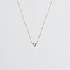 Initial Necklace In Gold
