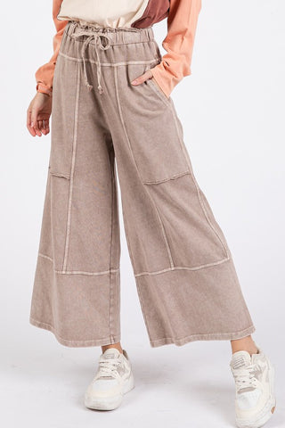 Magic Straight Pants in Dark Mocha