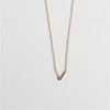 Initial Necklace In Gold