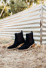 Leonor Suede Ankle Boot in Black