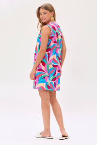 Dear Scarlett Lizzy Tank Dress in RoyalMulti