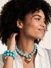 Luck and Love Turquoise Heart Necklace