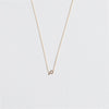 Initial Necklace In Gold