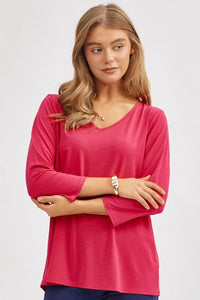 Dear Scarlett Signature Classic V-Neck Top