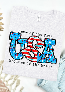 Home of the Free Bella Canvas T-Shirt