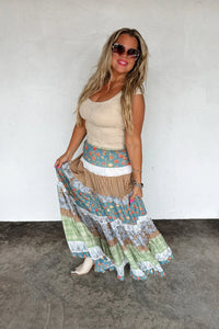 PREORDER- COUNTRY SUMMER MAXI SKIRT