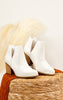 Tarim Bootie in White