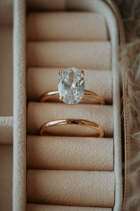Robyn 2PC Champagne Gold Ring Set