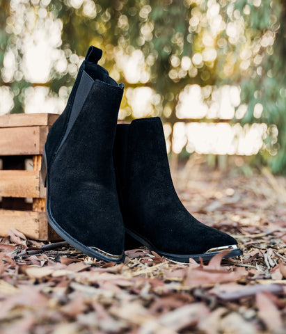 Kickin' Booties in Burgundy