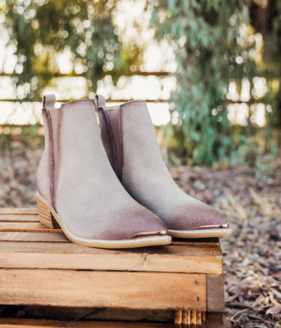 Kickin' Booties in Burgundy