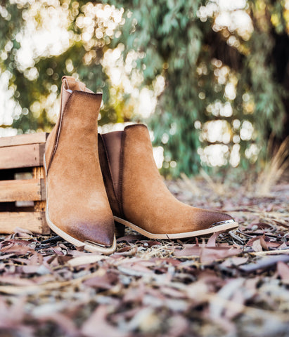 Kickin' Booties in Burgundy