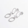 Zircon 925 Sterling Silver Dangle Earrings