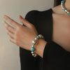 Artificial Turquoise Beaded Bracelet