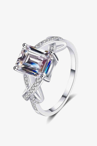 Can't Stop Your Shine 925 Sterling Silver Moissanite Ring