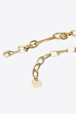 18K Gold Plated Glass Stone Necklace