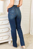 Judy Blue Elastic Waistband Straight Jeans