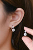 1.3 Carat Moissanite 925 Sterling Silver Earrings