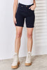 Judy Blue Full Size High Waist Tummy Control Bermuda Shorts in Navy