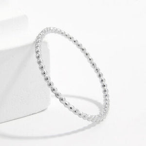 925 Sterling Silver Bead Ring