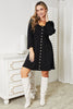 Scoop Neck Empire Waist Long Sleeve Magic Dress