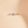 925 Sterling Silver Double-Layered Knot Ring