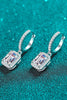 2 Carat Moissanite 925 Sterling Silver Drop Earrings