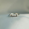 Inlaid Zircon 925 Sterling Silver Ring