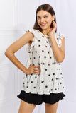 Shine Bright Butterfly Sleeve Star Print Top