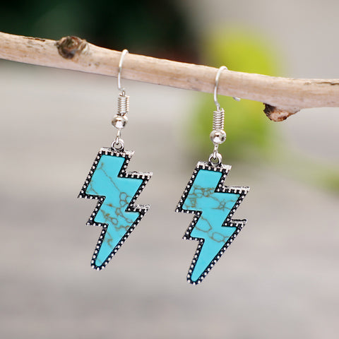 Seed Bead with Crystal Drop Earring