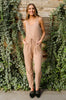 Cruiser Jumpsuit in Tan