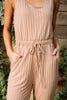 Cruiser Jumpsuit in Tan