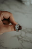 Brandy 3-Layered Cubic Zirconia Sterling Silver Ring