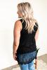 Spread Your Wings Sleeveless Top In Black ESB