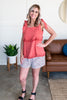 The Show Must Go On Sleeveless Top In Begonia ESB