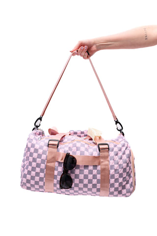 Fame Woven Handbag with Tassel