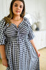 Greenville Gingham Midi Dress