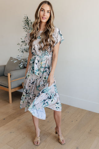 Stroll in the Park Floral Dress
