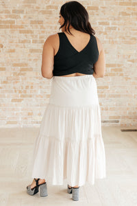 Let It Begin Tiered Maxi Skirt