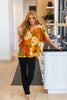 Picking Blooms Blouse in Amber Mix