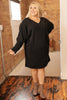 Sienna Sweater Dress in Coal ESB