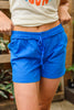 Start the Day Shorts in Blue