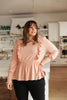 Sweet Confession Top In Blush