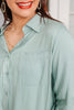 Unwavering Confidence Blouse in Light Blue