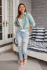 Unwavering Confidence Blouse in Light Blue