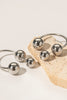 Stainless Steel Ball Earrings
