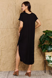 Love On Me Solid Maxi Dress