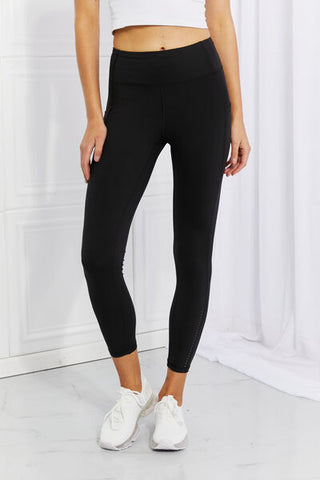 2.21 Athletic Leggings With Pockets In Black