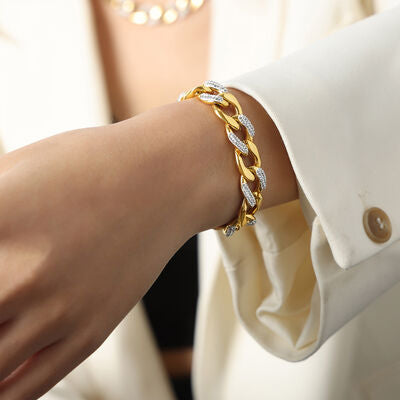 Agate Beaded Bracelet