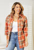 Plaid Dropped Shoulder Shirt