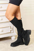 Knee High Platform Sock Boots